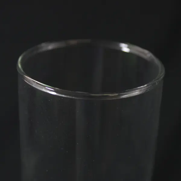 Clear Oil Lamp Glass Chimney Replacement 3" Base x 10" Height