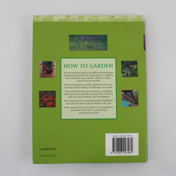 How to Garden Jonathan Edwards 2003 Hardcover Gardening Guide Very Good