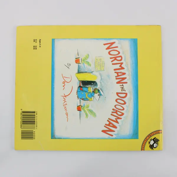 Norman the Doorman Trade Paperback Children's Book 1987, Don Freeman 