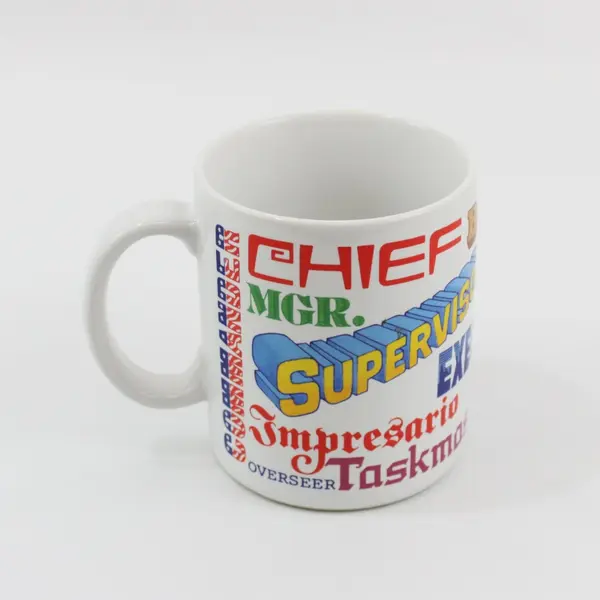 Hallmark The Boss Captain Novelty Coffee Mug Nautical