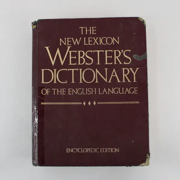 The New Lexicon Webster's Dictionary Encyclopedic 1991 Edition Hardcover 