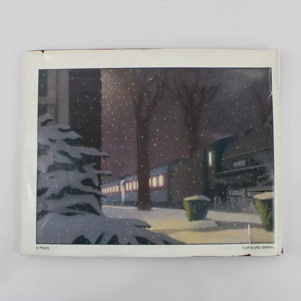 The Polar Express by Chris Van Allsburg 1985 Hardcover with Dust Jacket VTG 1985
