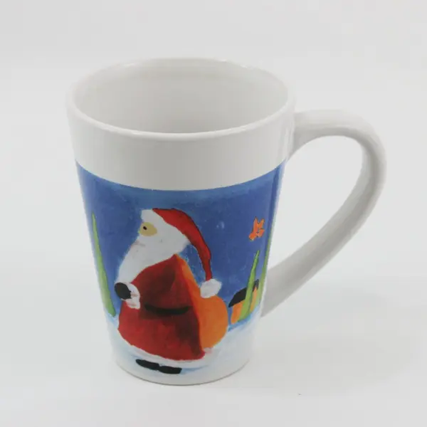 Lovett Santa Christmas Ceramic Coffee Mug Holiday Drinkware