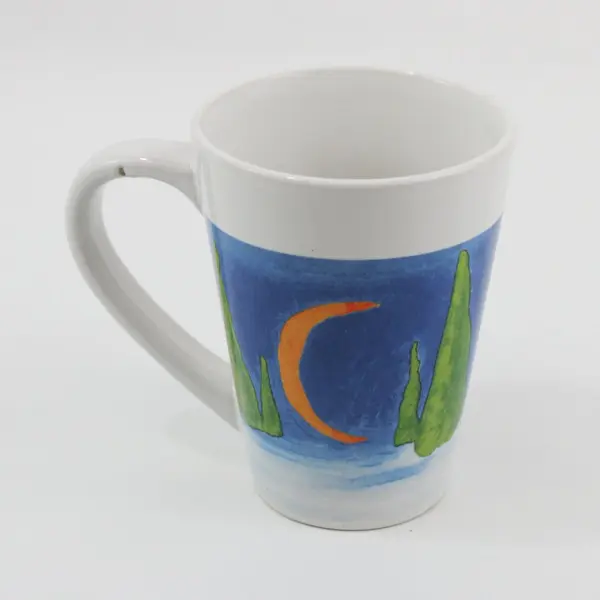 Lovett Santa Christmas Ceramic Coffee Mug Holiday Drinkware
