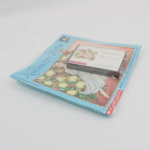 Scholastic The Nutcracker Ballet Book & Cassette Tape 1994 New Sealed In Plastic