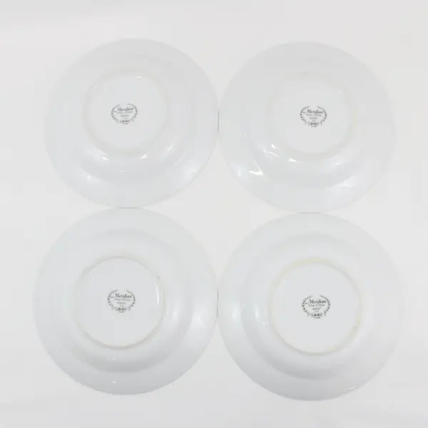Meridian Fine China Moment Pattern Soup Bowls Set of 4 A-6