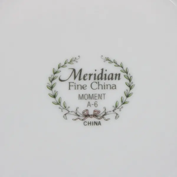 Meridian Fine China Moment Pattern Soup Bowls Set of 4 A-6