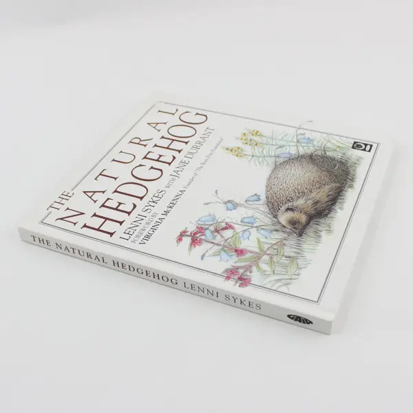 The Natural Hedgehog Hardcover Book 1995, Lenni Sykes & Jane Durrant