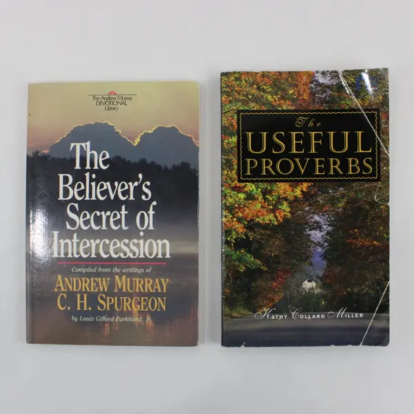 2 Christian PBs: The Believer's Secret of Intercession; The Useful Proverbs