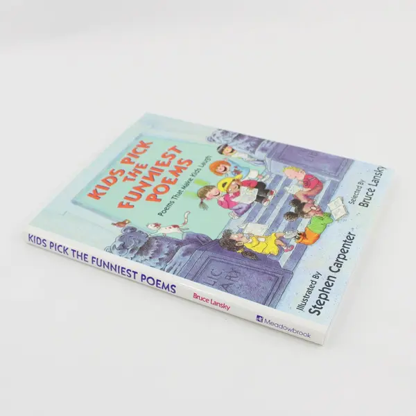 Kids Pick the Funniest Poems HC Book 1991, Bruce Lansky 