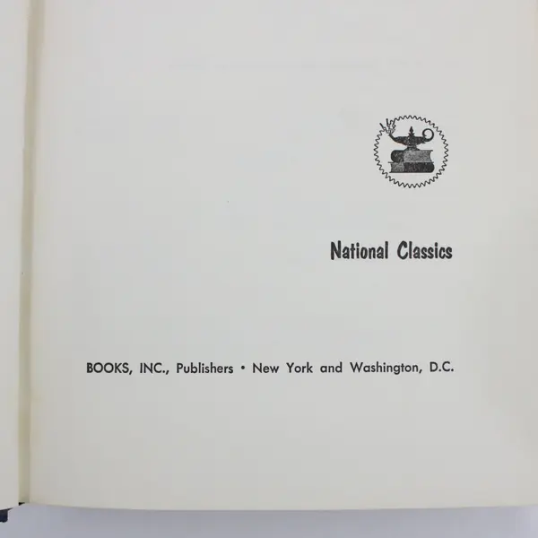 National Classics William Shakespeare's Masterpieces 1940s Hardcover Book Good