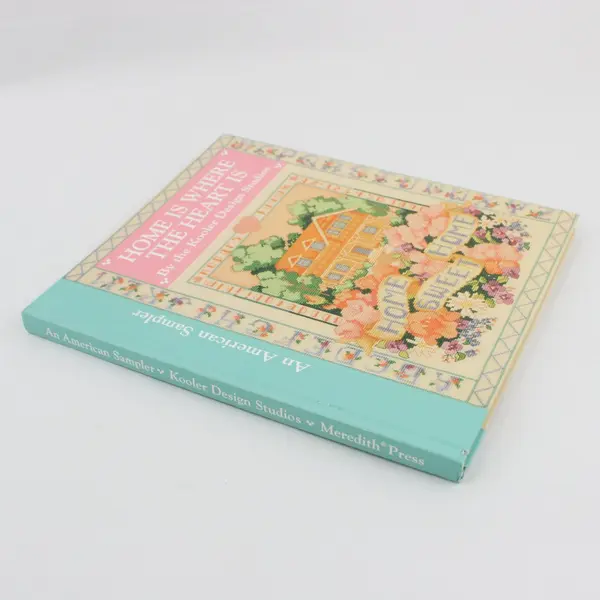 Vintage Home Is Where the Heart Is Hardcover Book 1990 Kooler Design Studios