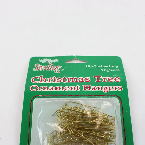 Lot of 4 Sterling & Christmas Elegance Ornament Hanger Packages New