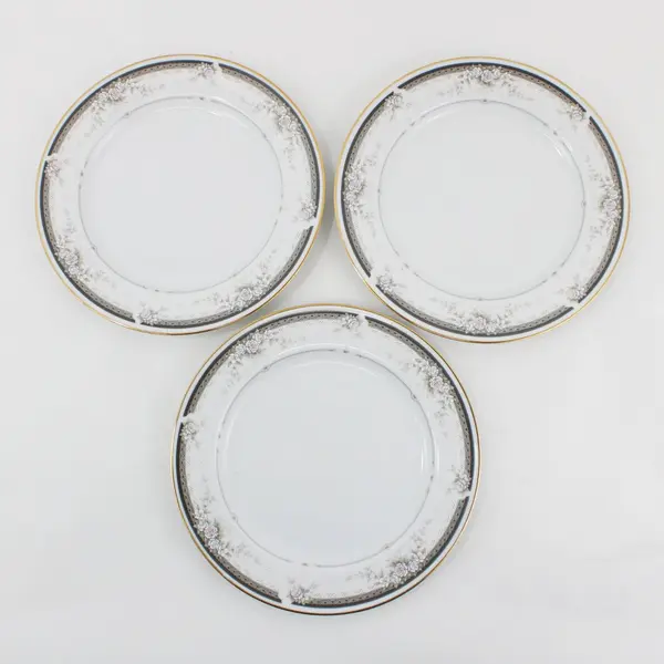 Meridian Fine China Moment Salad Plates Set of 3 A-6