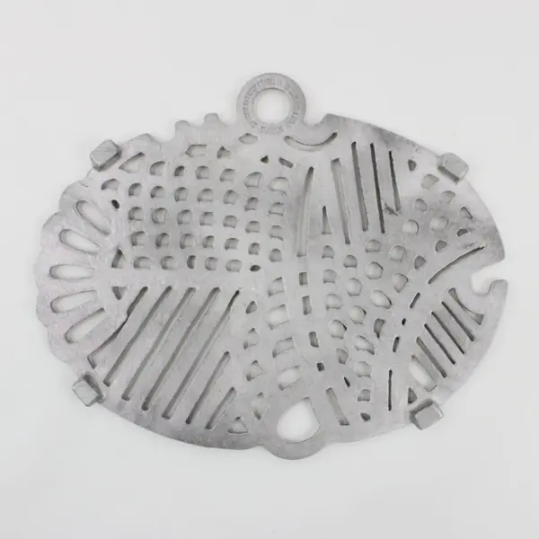 Dansk International Designs Cast Aluminum Fish Trivet Footed 9.8"