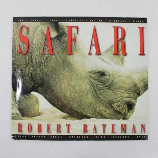 Lot of 2 Sharks & Safari Paperbacks Ann McGovern Robert Bateman Rich Archbold  ￼