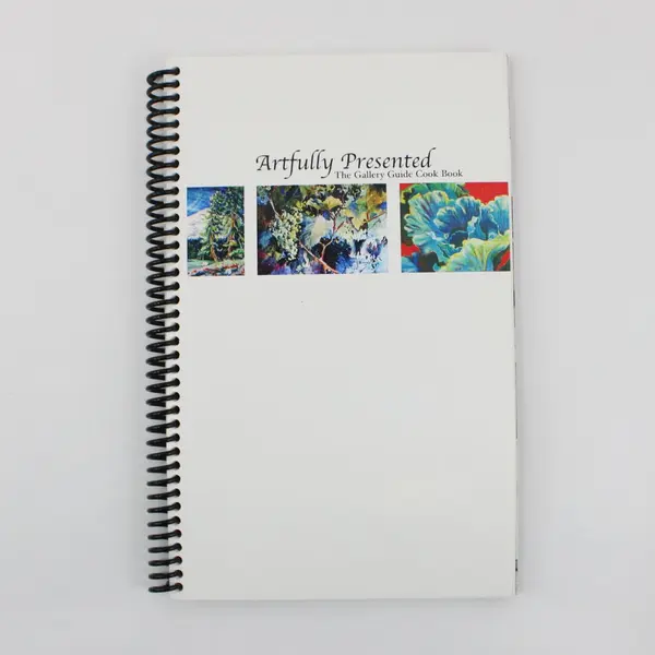 Artfully Presented The Gallery Guide Cook Book Deanna White 1st Ed 2003 Spiral