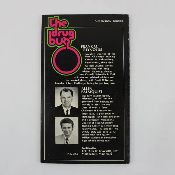 The Drug Bug Allen Palmquist Frank Reynolds Vintage 1970 Paperback Book