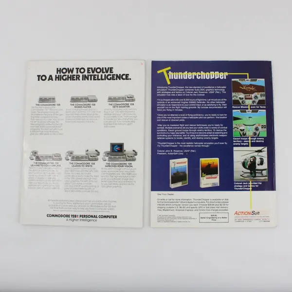 VTG Lot of 2 Compute!'s Gazette Magazines For Commodore Feb 1986 & April 1988