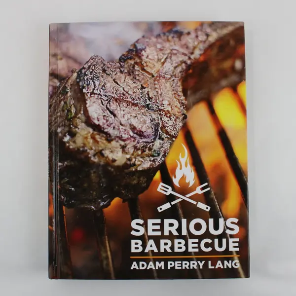 Lot George Foreman BBQ/Serious Barbecue PB/HC Connie Merydith Adam Perry Lang