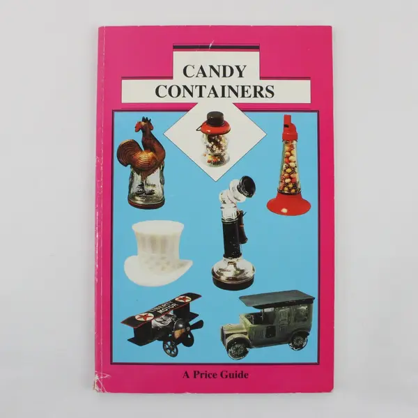 Vintage Glass Candy Containers Price Guide Reference Book 1996 Paperback Good