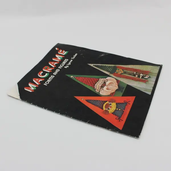 Macrame Forms and Figures by Lynne Tucker 1975 Paperback Craft Book Acceptable