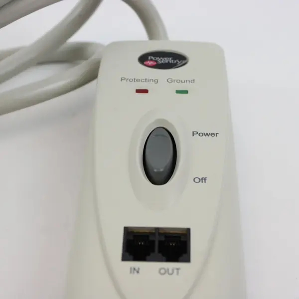Power Sentry 100177 7 Outlet Surge Protector Power Strip Grounded On/Off Switch
