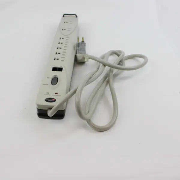 Power Sentry 100177 7 Outlet Surge Protector Power Strip Grounded On/Off Switch