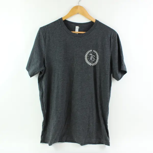 Bella+Canvas Women's Large Charcoal Gray Short Sleeve T-Shirt