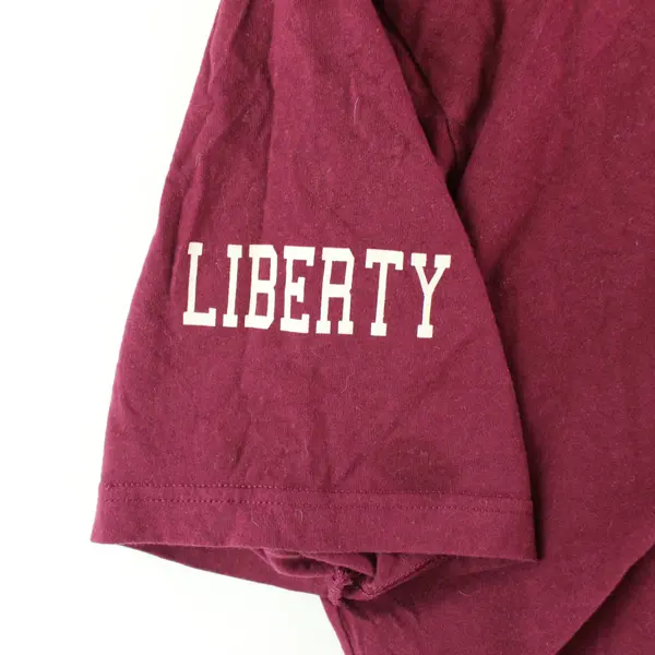 Women's Large Maroon Short Sleeve T-Shirt Pre-Owned