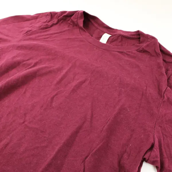 Women's Large Maroon Short Sleeve T-Shirt Pre-Owned