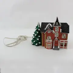 1988 Yuletide Snow Hamlet Norman Villa Holiday Collectible 708
