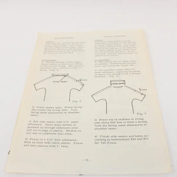 Stretch & Sew Ann Person Sewing Pattern 250 Women's Sizes 32-38