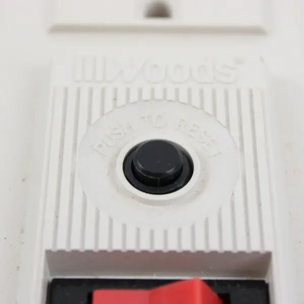 Power Sentry Model 601 Temporary Power Tap 6-Outlet White On/Off Switch