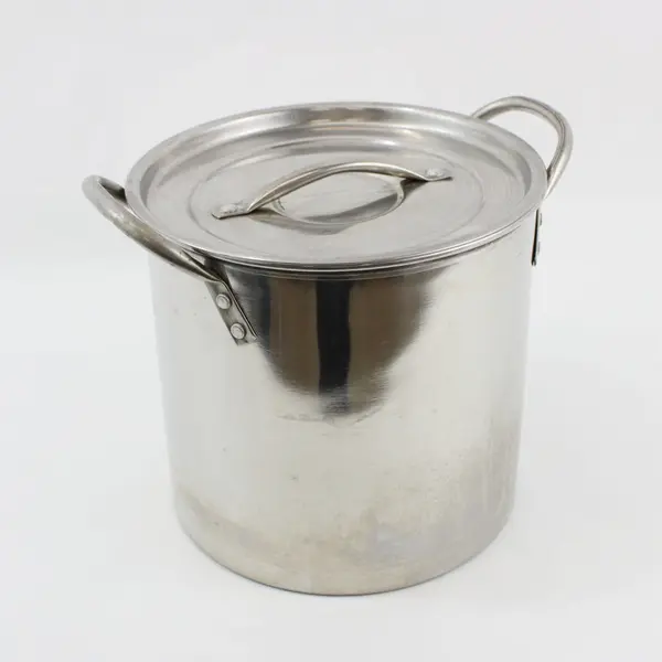 Unbranded 6 Qt Stainless Steel Stock Pot With Lid Water Bath Canner