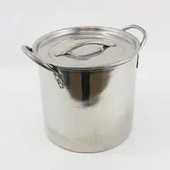 Unbranded 6 Qt Stainless Steel Stock Pot With Lid Water Bath Canner