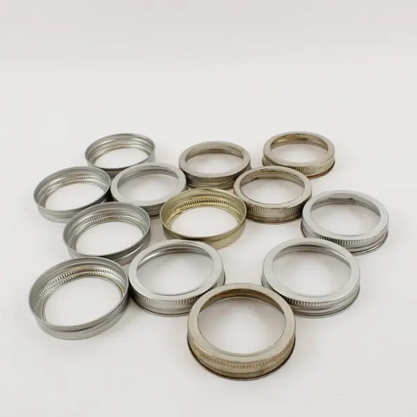 Lot of 13 3-Inch Canning Jar Rings Replacement Bands Only