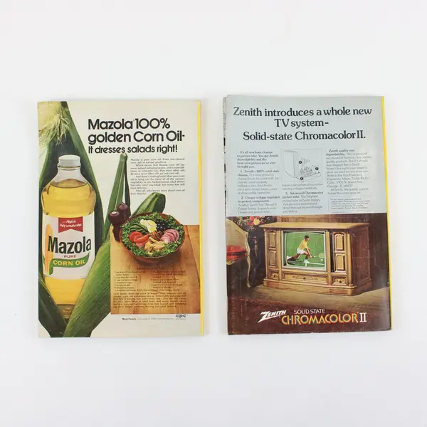 Lot of 2 Vintage National Geographic Magazines September & October 1973 Issues