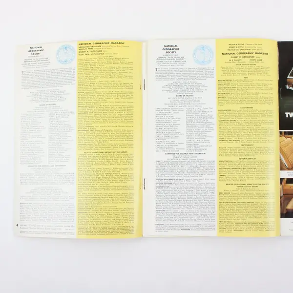 Lot of 2 National Geographic Magazines From April 1974 & November 1978 Issues