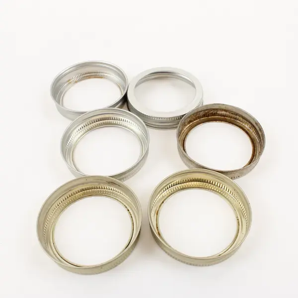 Lot of 50 3 Inch Canning Jar Rings Replacement Bands Only