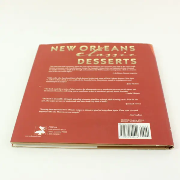 New Orleans Classic Desserts 5th Printing Kit Wohl 2009 Hardcover