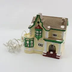 1988 Yuletide Snow Hamlet #740 Lighted Christmas Village House