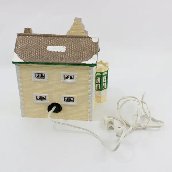 1988 Yuletide Snow Hamlet #740 Lighted Christmas Village House