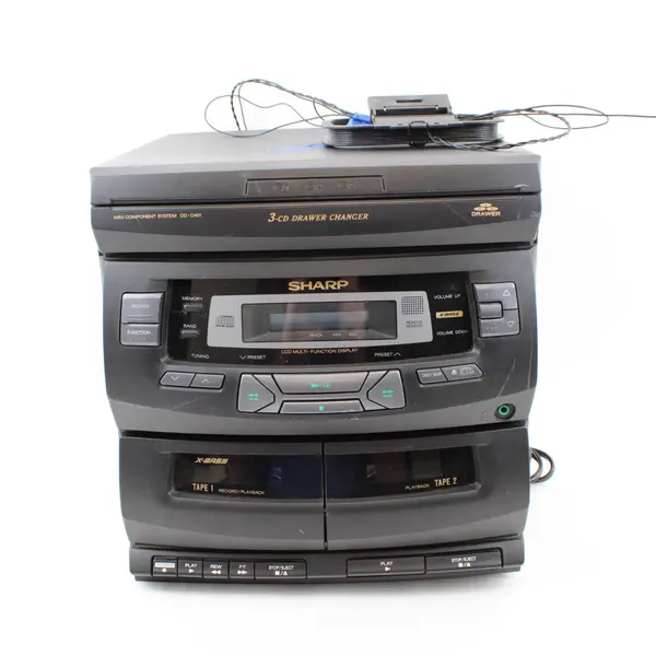 Sharp CD-C401 Mini Component Stereo Receiver Unit Only No Speakers
