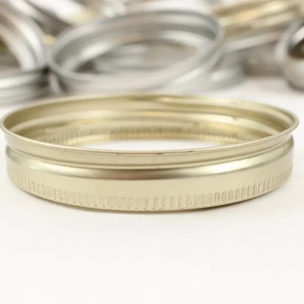 Lot of 40 3.5 Inch Canning Jar Rings, Rings Only
