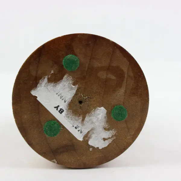 Wood Pillar Candle Holder