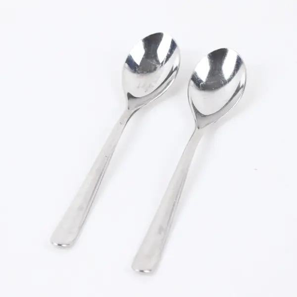 Lot of 2 WMF Cromargan Stainless Steel Mini Spoons 5 Inch