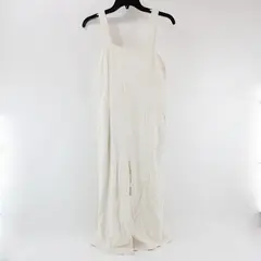 Monteau Los Angeles Women's Beige Jumpsuit Size Medium Pre-Owned