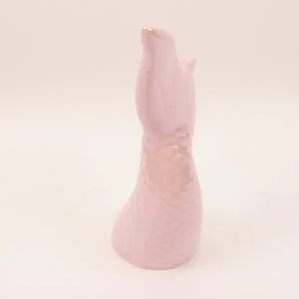 Greenbrier International Pink Mermaid Tail Ceramic Decor Figurine