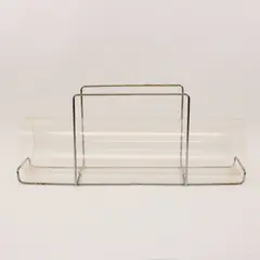 Vintage Pyrex Bake-A-Round #990 Glass Bread Tube & Metal Rack Set